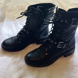 Guess combat boots